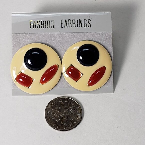 Elegant Circle Teardrop Earrings | Colorful 0.9-Inch | Women’s Fashion Jewelry - Picture 5 of 6